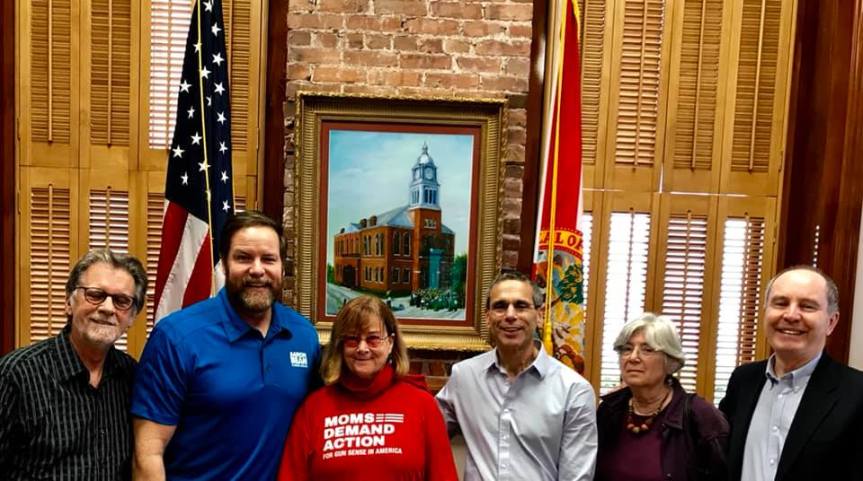 Indivisible-Mandarin meeting with Aaron Bean