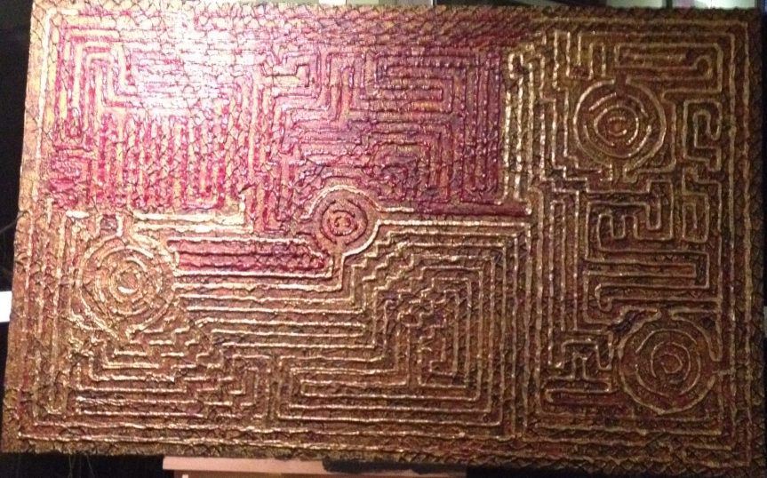 maze in progress